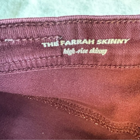 AG Adriano Goldschmied The Farrah High Rise Skinny Jeans Size 25R - Picture 5 of 12